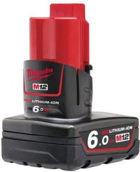 Milwaukee akumulátor M12 B6 12V 6,0Ah (4932451395)
