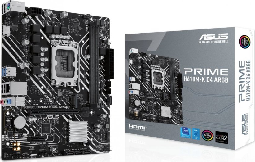 Asus PRIME H610M-K D4 ARGB