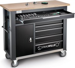 Sourcing Tool trolley with workbench STAHLWILLE WB 621