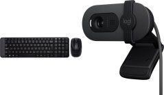 Logitech MK220 Wireless Combo (920-003161) + Brio 100 (960-001585)