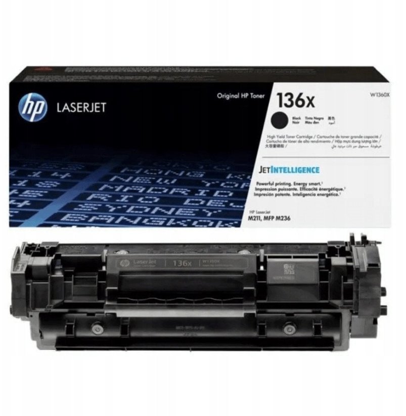 HP HP Toner nr 136X W1360X  Black 2,6K W1360X