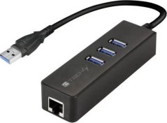 Techly 1x RJ-45 + 3x USB-A 3.0 (IDATA-USB-ETGIGA-3U2)