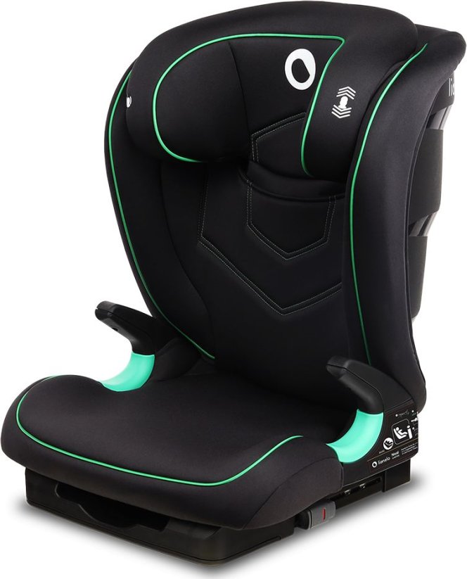 Lionelo autosedačka LIONELO NEAL ISOFIX 15-36 kg - Black Onyks