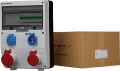 Doktorvolt Rozdzielnica budowlana ECO-S 32A 16A 2x230V zásuvky Bals Doktorvolt 2664