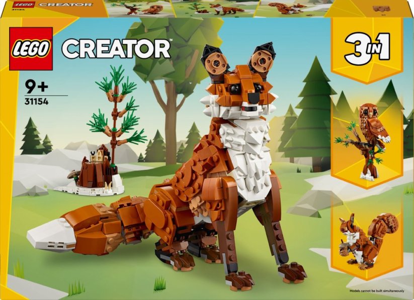 LEGO Creator Leśne zwierzęta: Červený lis (31154)