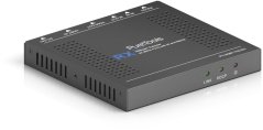 C2G PureTools PT-HDBT-702-RX, 3840 x 2160 pixels, AV receiver, 70 m, Wired, Black, HDCP