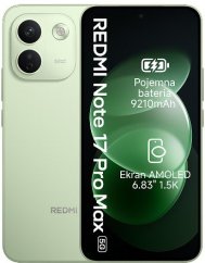 Xiaomi Redmi Note 17 Pro MAX 5G 8GB/256GB, Zelený (81231)