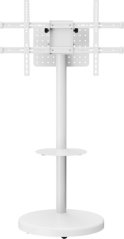Techly Stojak mobilny TV 37-86" do 50kg regulowany półka uchwyt AV