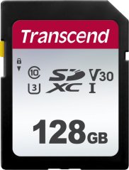 Transcend 300S SDXC 128 GB Class 10 UHS-I/U3  (TS128GSDC300S)