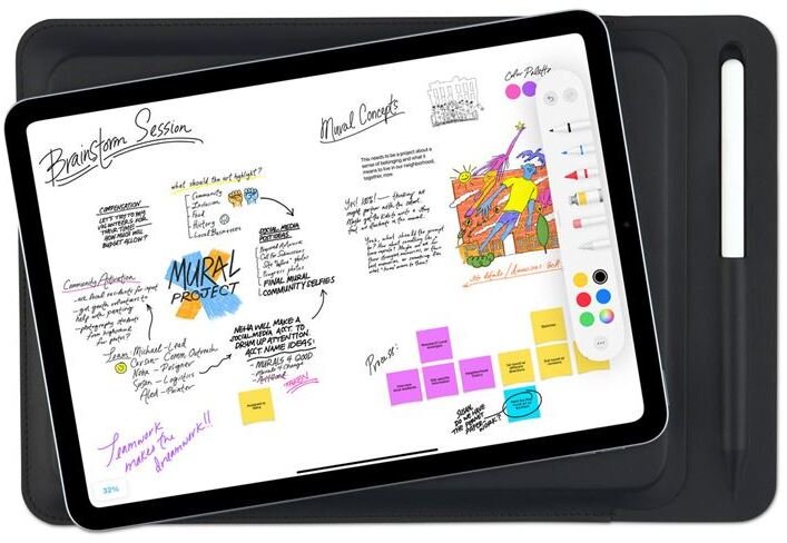 Pipetto Pipetto Ultra Slim Sleeve, black - iPad (up to 11")
