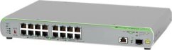 Allied Telesis Allied Telesis CentreCOM AT-GS910/18XST - Switch - unmanaged - 16 x 10/100/1000 + 1 x 100/1000/2,5 G/5 G/10 G (Uplink) + 1 x 1 Gigabit/10 Gigabit SFP+ (Uplink) - an Rack montierbar - fur P/N: AT-SP10BD40/I-13, AT-SP10ER40A/I, AT-SP10LRA/I, AT-SPLX10A