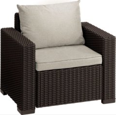 Keter CALIFORNIA CHAIR (2x) Brown