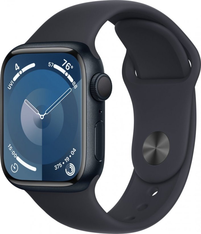 Apple Watch Series 9  41mm GPS Midnight Alu Sport S/M modrý