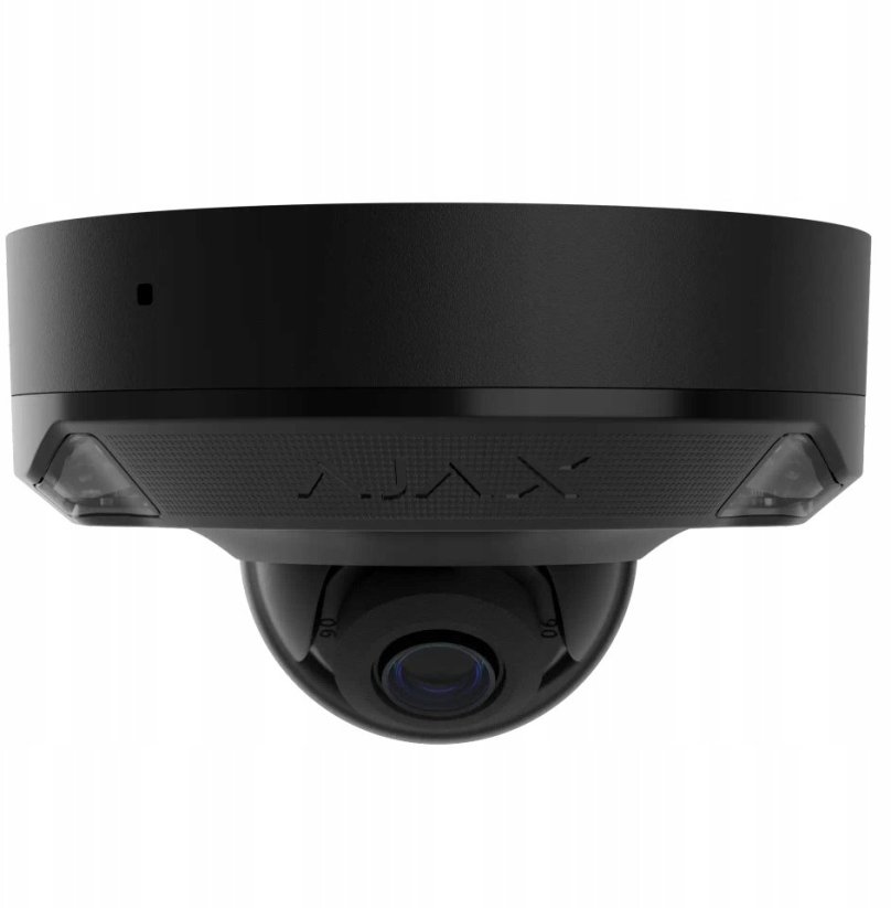 Ajax Systems 126272.214.BL1 Kamera kopułkowa DomeCam Mini HL 8 Mp 2.8 mm - Čierny