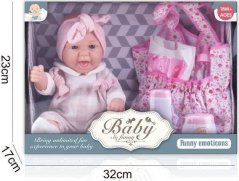 NoName Bábika BOBASEK 30,5 CM + Príslušenstvo
