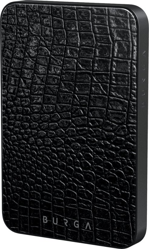 PowerNeed BURGA Magnetic Power Bank 5,000mAh Reapers Touch gunmetal
