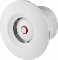 AWENTA ventilátor łazienkowy Orbit WXO125R fi125mm 185m3/h 16W 230V z senzoriem ruchu Biely