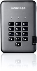 iStorage iStorage diskAshur PRO2 2 TB USB Typu-A 3.2 Gen 1 (3.1 Gen 1) Čierny, Grafitový