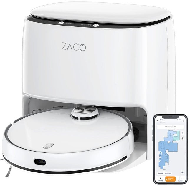 Telesin Zaco M1s Wet & Dry balta - Robots puteklu sucejs
