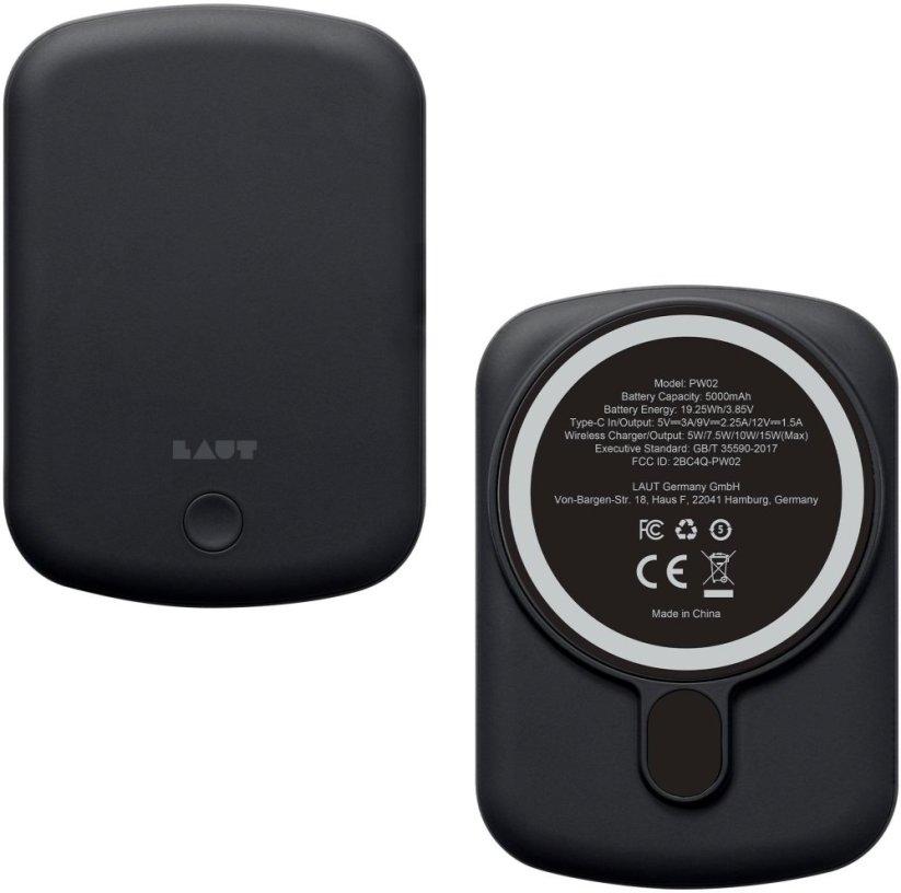 Laut POWER CHARGE HANDY 5000 mAh Čierny (L_PCH_BK)