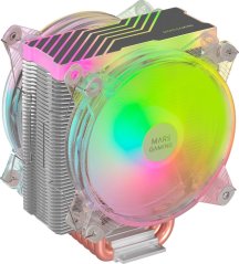 Mars Gaming Mars Gaming MCPU66 CPU Cooler ARGB 220W Dual Fan 120mm