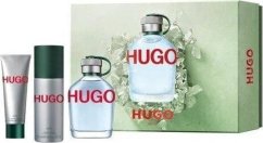 Hugo Boss Hugo Boss Hugo Man Sada voda toaletná spray 125ml + dezodorant spray 150ml + żel pod prysznic 50ml