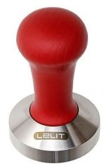 Lelit Tamper PLA471R do ubijania kávy - 57 mm, Červené drevo