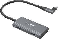 SmallRig Smallrig 4598 Hub USB-C 4 w 1 PD/USB-C 3.1/USB-C 2.0 z adapterem audio