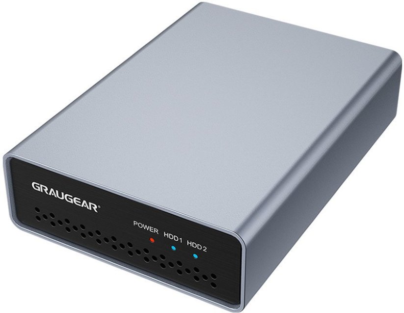 Graugear GRAUGEAR G-25RD2-AC-10G obudowa do disków twardych Obudowa HDD/SSD strieborný 2.5"