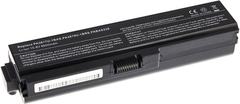 Green Cell do Notebooka Toshiba Satellite U500, L750, A650, C650, C655; PA3817U-1BRS; 10.8V, 9 cell (TS21)