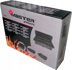 Master MG937 Grill walizkowy na drevené uhlie 35 cm x 25 cm