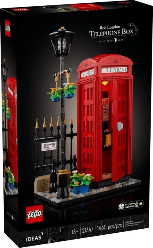 LEGO Ideas londýnska telefónná budka (21347)