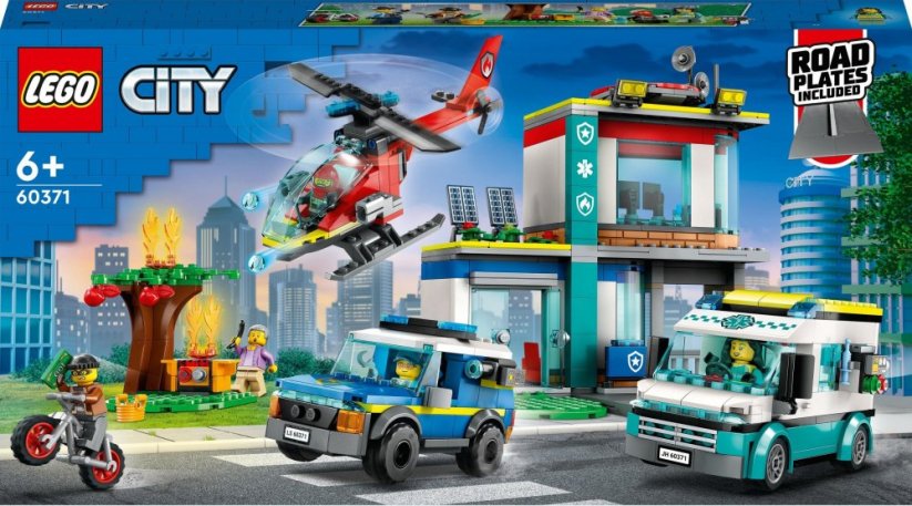 LEGO City Parking Pre Odrážadloów uprzywilejowanych (60371)