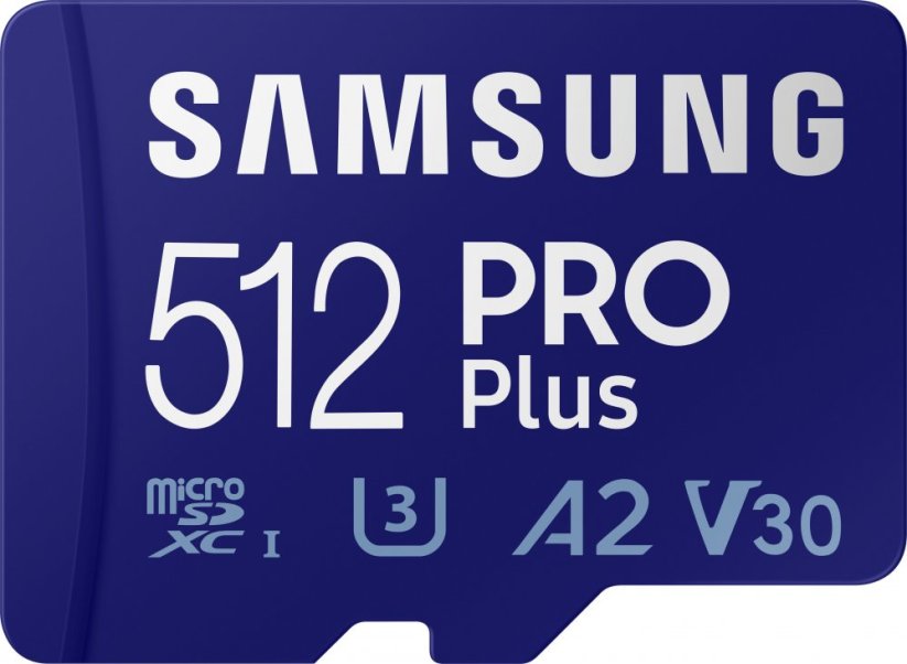 Samsung PRO Plus 2021 MicroSDXC 512 GB Class 10 UHS-I/U3 A2 V30 (MB-MD512KA/EU)