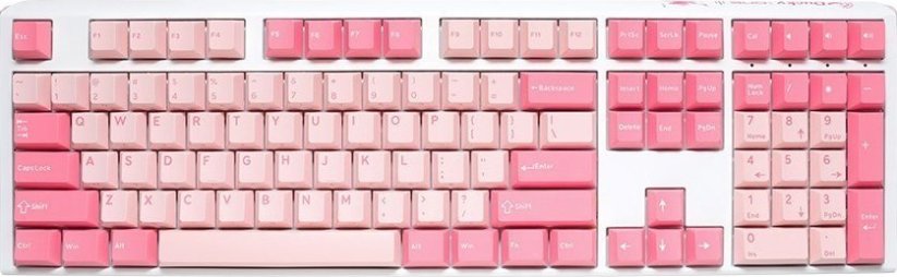NoName Klawiatura do gier Ducky One 3 Gossamer Pink  MX-Blue (US)