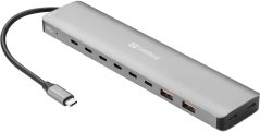 Sandberg USB-C to 8 x USB-C + 2xUSB-A (136-80)