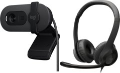 Logitech Brio 100 (960-001585) + H390  (981-000406)