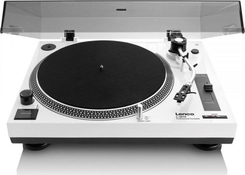 Lenco GRAMOFON LENCO L-3810WH BiaÅy