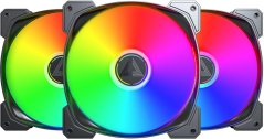 Montech HP140 ARGB PWM 3-pack + Hub