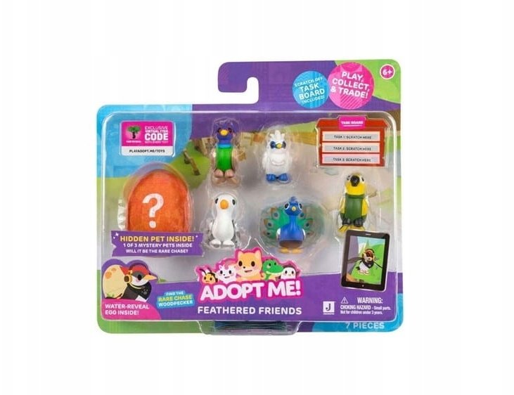 Jazwares Adopt Me 6 Figure Pack - Feathered Friends
