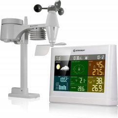Bresser Bresser Wetter Center 5-in-1 Comfort weiß