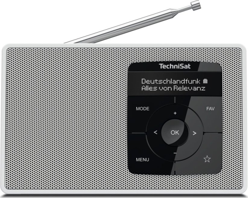 TechniSat TechniSat Digitradio 2 DAB+ Radio white