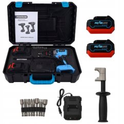 Worx EXTRALINK POWERLINK akumulátorOWA WIERTARKO-WKRETARKA UDAR Z RACZKA PWL-06 13MM 20V 2X4AH