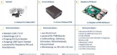 Raspberry Pi 4B ARMOR 4GB KIT V .