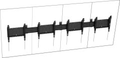 Vision na 3 monitory do 55" VFM-MNU/P4X55 (VFM-MNU/P4X55)