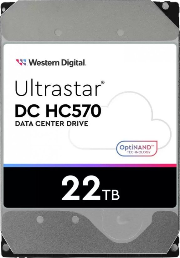 WD Ultrastar DC HC570 22TB 3.5'' SATA III (6 Gb/s)  (0F48155)