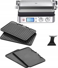 Braun MultiGrill 9 CG9043 strieborno čierny