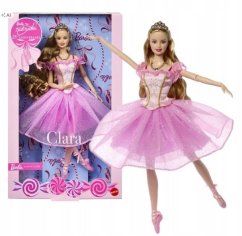 Mattel W Dziadku do orzechów 25 rocznica Lalka kolekcjonerska (JJY15)