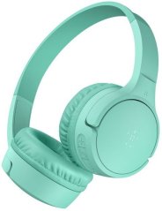Belkin Belkin SoundForm Mini Sada słuchawkowy Przewodowy i Bezprzewodowy Opaska na głowę Połączenia/muzyka Bluetooth Miętowy