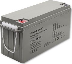 Qoltec akumulátor AGM | 12V | 150Ah | max. 2250A
